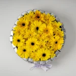 Sunshine Flowers & Chocolate Cake
