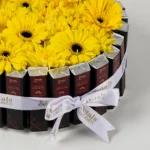 Sunshine Flowers & Chocolate Cake