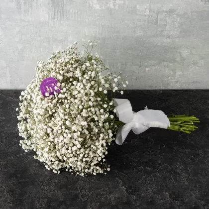 Your Day in White Wedding Bouquet