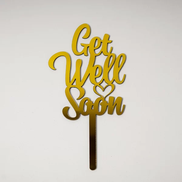 Get Well Soon Topper