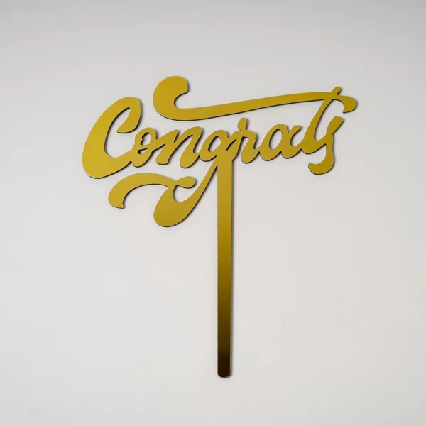 Congrats Topper