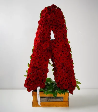 The Signature Initial Floral Arrangement