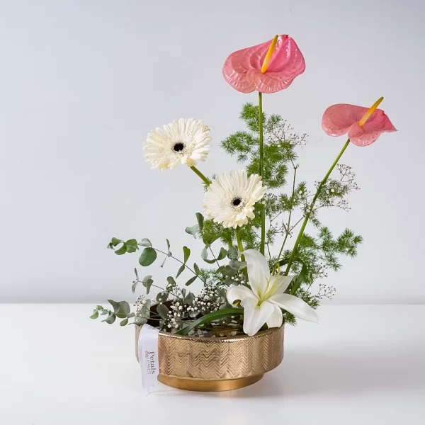 Chic Petal Ensemble Flower Arrangement