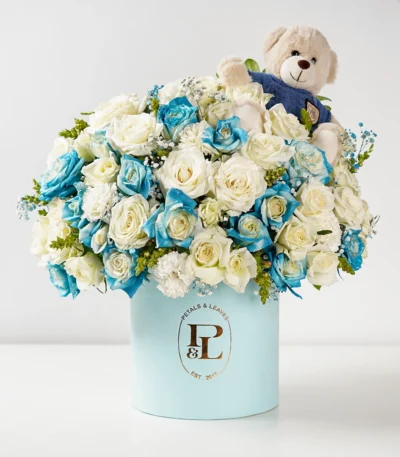 Frosted Wishes Flower Box