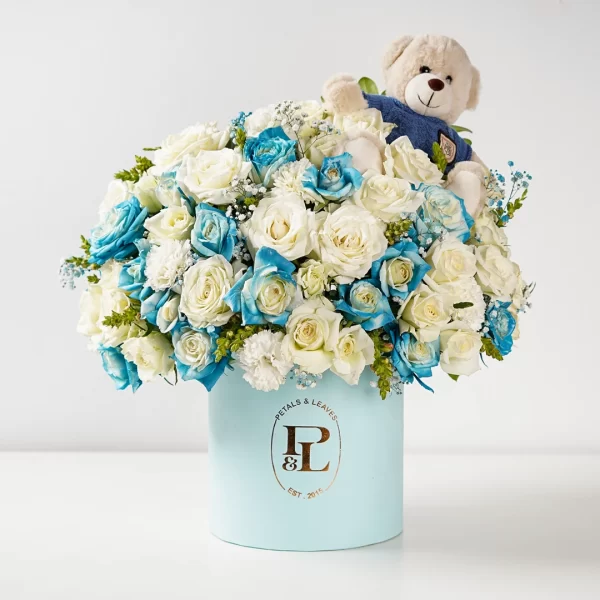 Frosted Wishes Flower Box