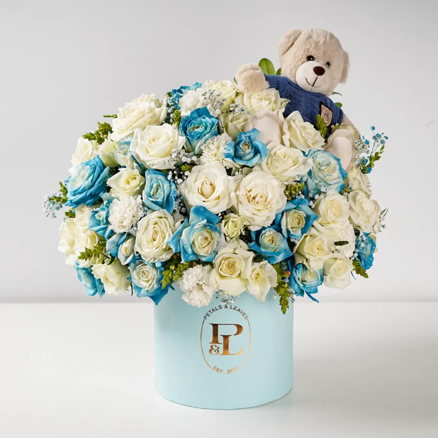 Frosted Wishes Flower Box
