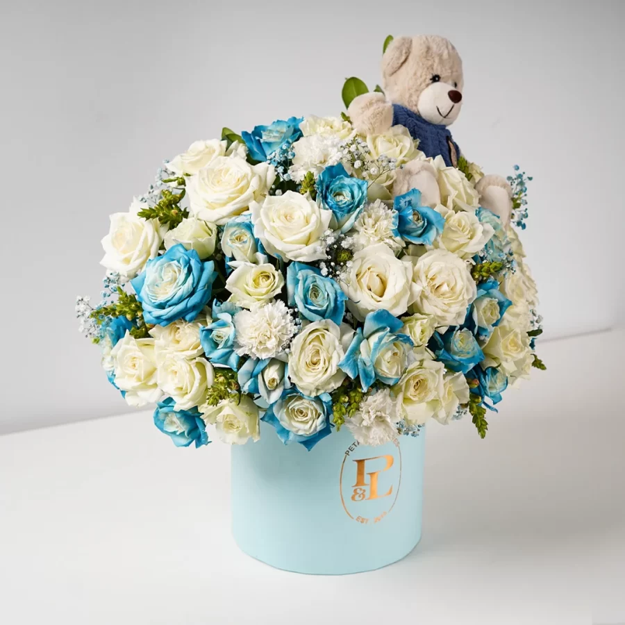 Frosted Wishes Flower Box