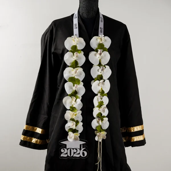 Blanc Orchid Garland